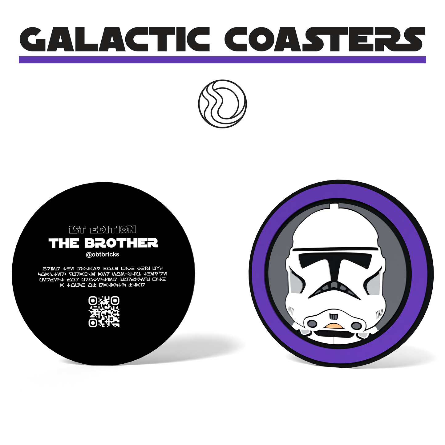 'The Brother' Galactic Coasters